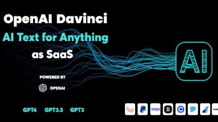 OpenAI Davinci - AI Writing Assistant and Content Creator as SaaS v3.6
