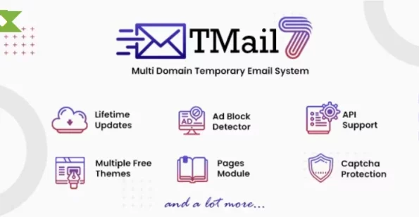 TMail v7.7 - Multi Domain Temporary Email System