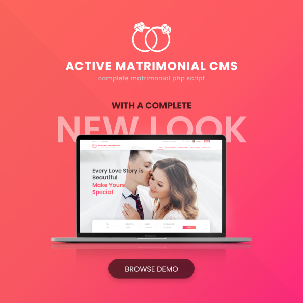 Active Matrimonial CMS v5.0