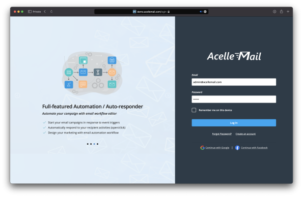 Acelle 4.0.26 - Email Marketing Web Application