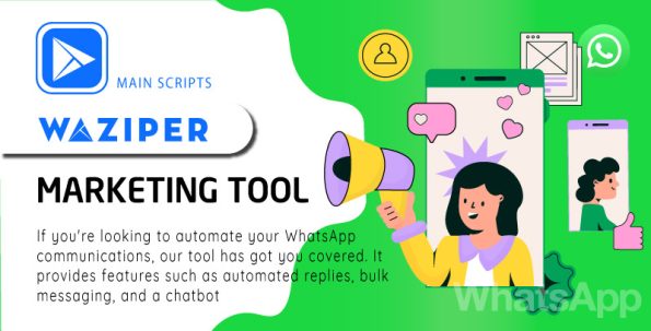 Waziper 5.0.7 - Whatsapp Marketing Tool